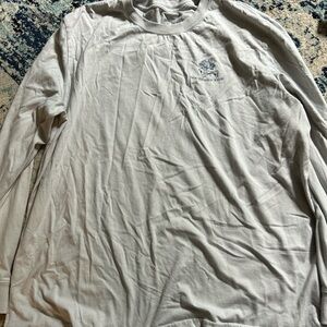 Southern Tide Cream Long Sleeve Tee